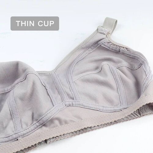 Black Big Women Bras Plus Size Lace Bra For Women Unlined Fu