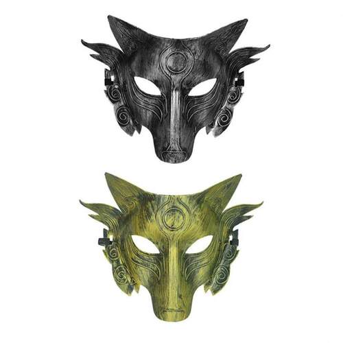 Halloween Cosplay Wolf Costume Mask Full Face Mask for Men