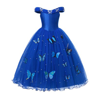 Princess Dress 2022 Girl Mirabel Isabela Elsa Anna Dress Cos