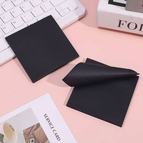 50sheets Black Posted It Sticky Notes Pads Solid Color Notep
