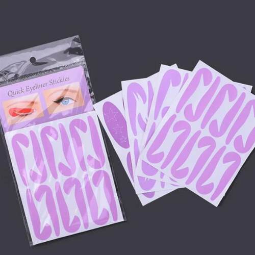 4pcs/set Eyeliner Template Eye Makeup Stencil Eyebrows Eye S