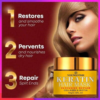 Har Repars Har Mask Botn Collagen Keratn reatment Hars Condt