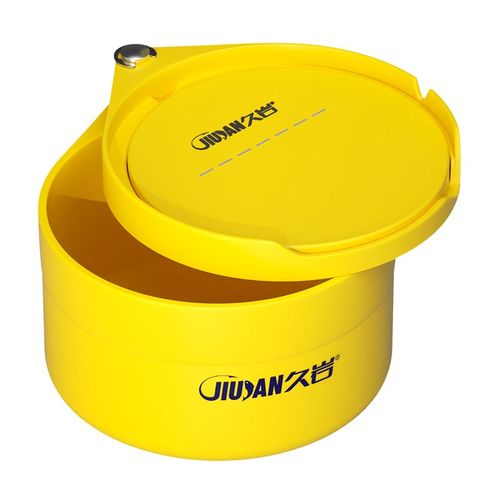 久岩散炮饵料盒多功能饵料盆开饵盆竞技散炮盆加厚拉饵盘全磁通用