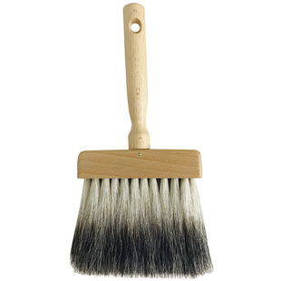 獾毛刷2寸3寸寸1寸圆头天然獾毛毛刷仿大理石纹艺术漆刷子