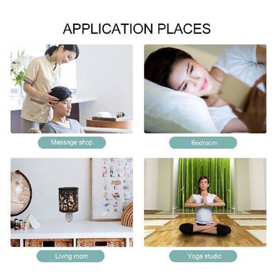 Bulbs Butterfly Melting Wax Lamp Aroma Diffuser Electric