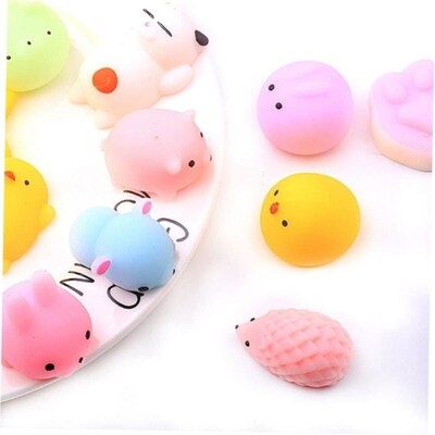 60 Pcs Squishies Mochi Anima Squishy Toys for Kids Party