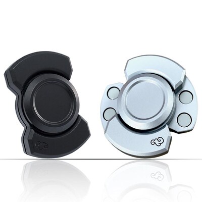 3-in-1 Alloy Fidget Spinner Click Slide Spin Mode Stress Toy