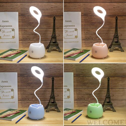 LED lamp eye protection learning USB rechargeable bedroom
