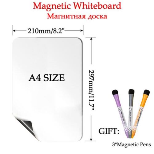 Magnetic Whiteboard Fridge Magnet Stickers Dry Erase Planner