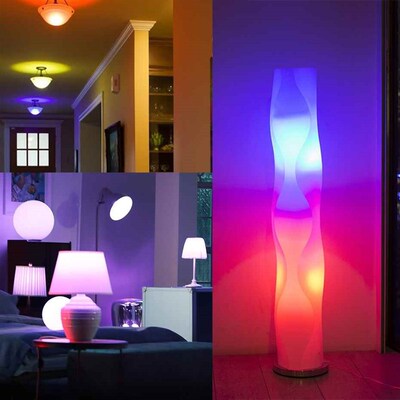 9 rgb mart light bulb ork ith alexa google home e27 b22
