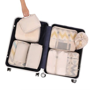 bag packing Travel storage Organizer Bag 9pcs luggage set