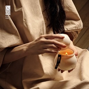 Gourd Scented Candle 福禄白瓷葫芦 香薰蜡烛 东方人文设计