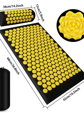Pranamat Eco Lotus Spike Mat Acupuncture Massage Cushion Kuz