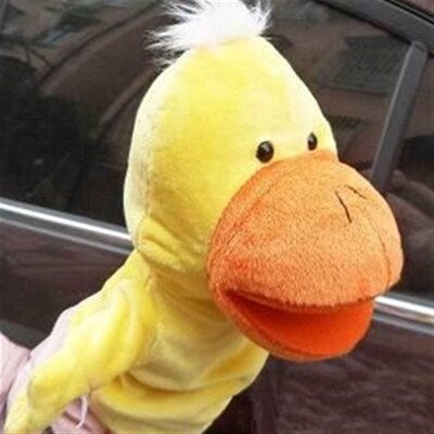 monkey hand puppet gloves children can perform ventriloquy m