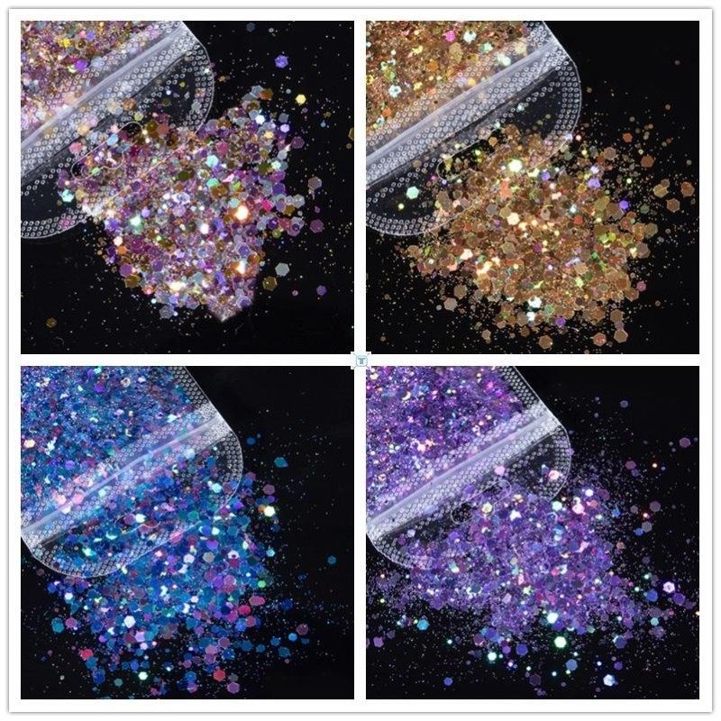 1 Bag Mix Nails Art Glitter Powder Sequ Shine Chrome,节庆用品/礼品,荧光棒,淘宝优惠券,粉丝福利购,淘宝优惠卷