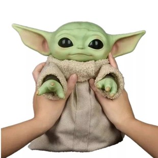 28cm Baby Yoda Action Figure Toy Action Figure Plush Yoda Ma