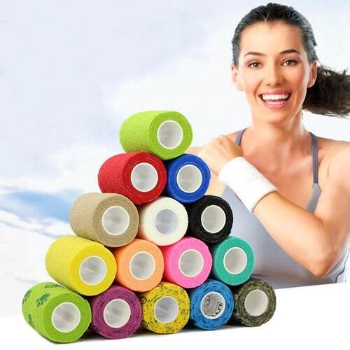 1Pcs Waterproof Medical Therapy Self Adhesive Bandage Muscle