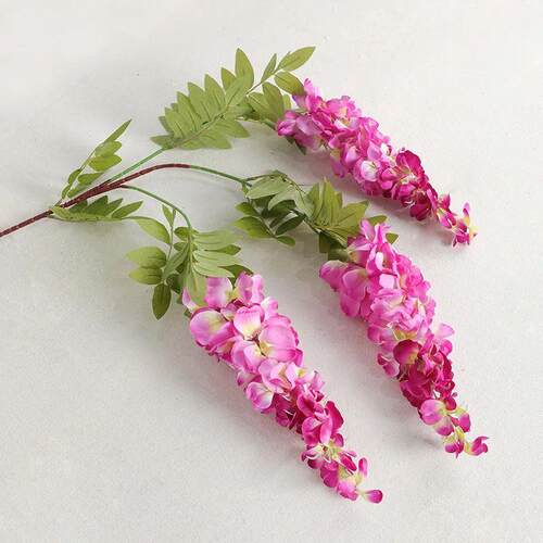 108cm Artificial Flowers Hanging Wedding Silk Flowers 3 fork