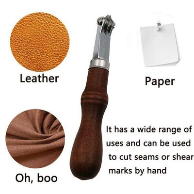 Leather Craft Kit DIY Spacing Stitch Line Marking Wheel