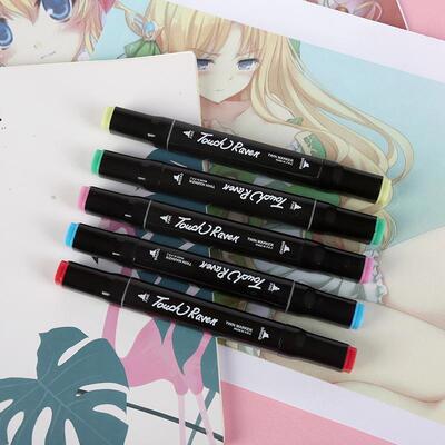 Marker pen 100 color suit animation cartoon 48 color touch a