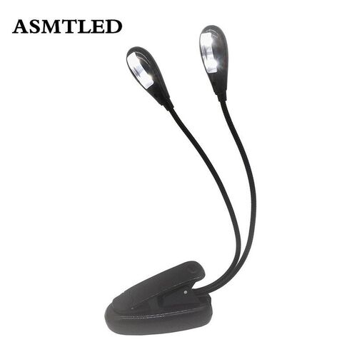 Led-Lamp Desk Goosenecks Night-Light Book-Reading Clip-On Mu
