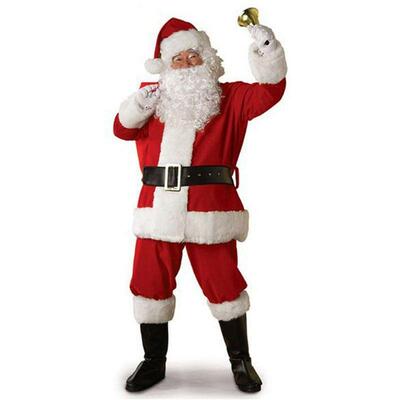 HOT Santa Claus Cosplay Costume Daddy In Costume Clothes set