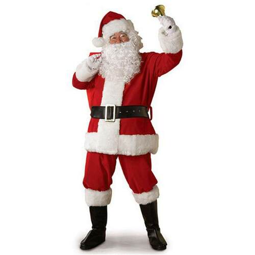 HOT Santa Claus Cosplay Costume Daddy In Costume Clothes set