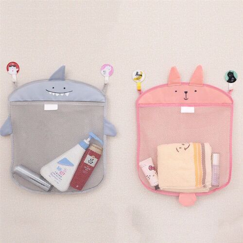 Hot Baby bathroom mesh bag for bath toys bag kids basket toy