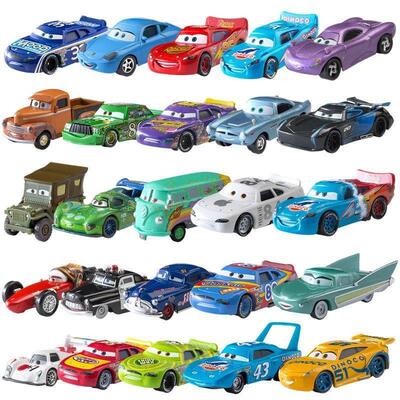 Pixar alloy Cars 8cm Lightning McQueen Chick Hicks Mater Rac