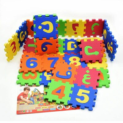 36/60Pcs Middle/small Environmentally Arabic Alphabet ARAB L