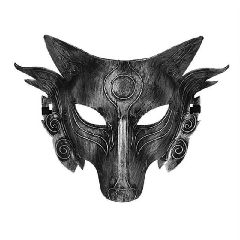 Halloween Cosplay Wolf Costume Mask Full Face Mask for Men图片