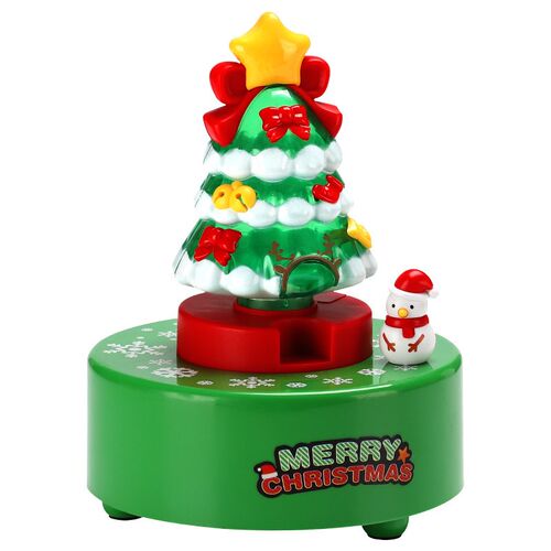 Christmas gift decorative crystal ball eight sound box girl