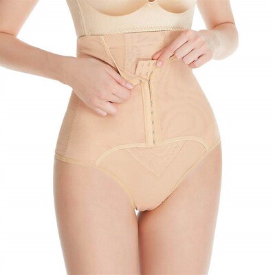 Female shapewear, high waisted compression pants, exposed