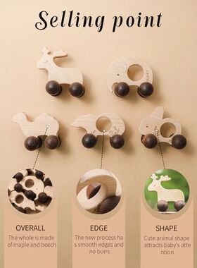 Wooden Cars Toys Maple Diy Crafts for Students Home Activiti
