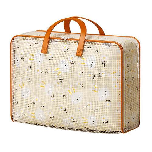 PEVA Quilt and Clothing Large Storage Bag, Portable Moving a