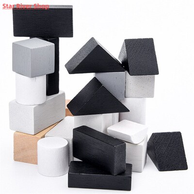 Children Wooden Puzzle Domino Tangram Toys Early Learning Ed