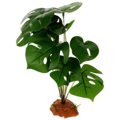 Lifelike Reptile Plants for Terrarium Decoration Create a