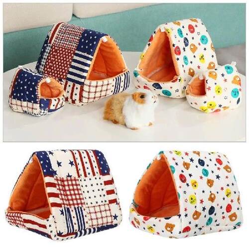 Soft Winter Mini Cage Warm Mat Hamster House Guinea Pig
