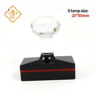 20*50mm Professional Rectangular Photosensitive Stamp,Person