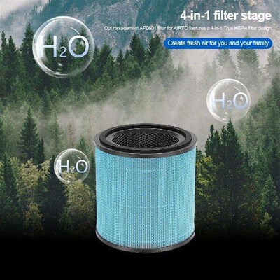 4 Stage H13 True HEPA Filter AP0601 Air Purifier