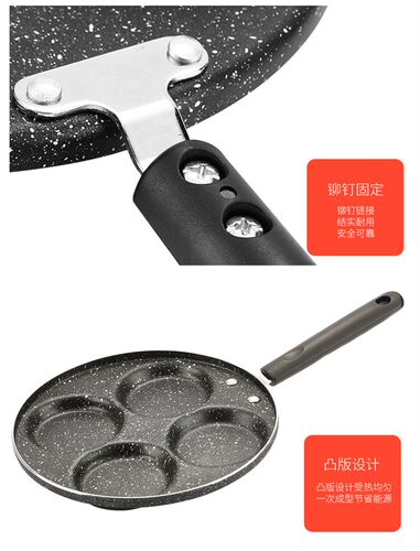Frying Pot Omelet Pan Steak Ham Pancake Kitchen Cooking tool