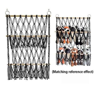 Soft And Safe 2-layer Toy Hammock For Neat Storage
