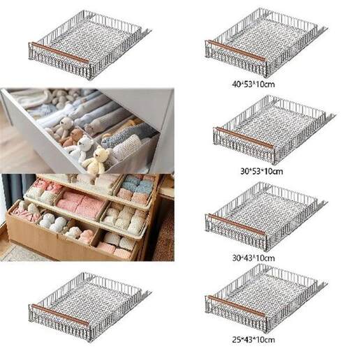 Pullout Drawer Basket Metal Wire,Space Saving,Sliding,under