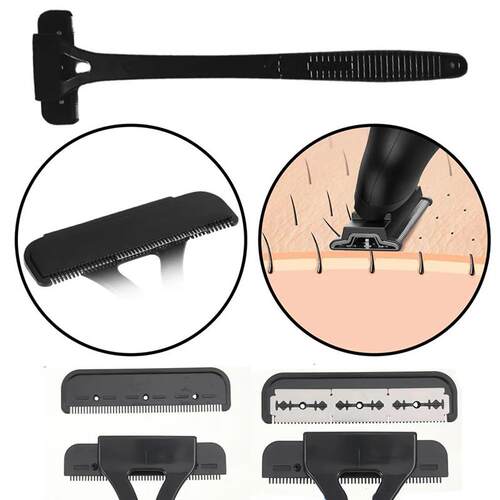 Man Back Shaver Hair Body Shaver Safety Long Handle Foldable