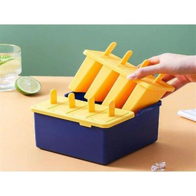 Easy-Release Popsicle Mold, DIY Ice  Maker, Freezing
