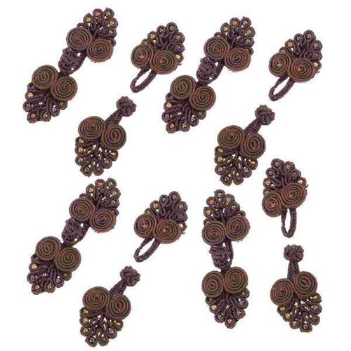 10 Pcs Buckle Clothing Decoration Buttons Decorative Manual