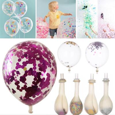 5Pcs/Bag Magic Birthday Party Supply Latex Balloons With Foa