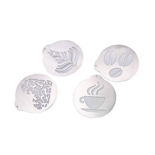 Coffee Drawing Mold Stencils Fancy Model 咖啡拉花模具拉花片