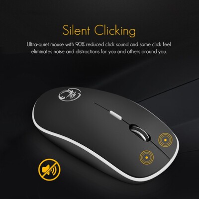 Wireless Mouse Silent Computer Mouse 2.4Ghz DPI Ergonomic