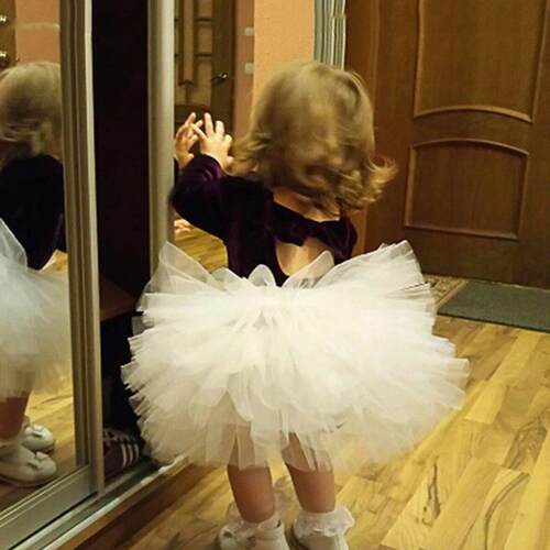 Fashion Girls Tutu Super Fluffy 6 Layers Petticoat Princess